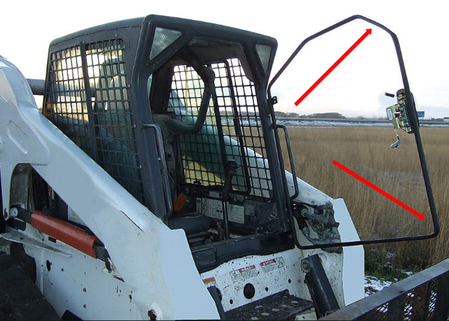 Bobcat Skid-Steer Outer Door Seal