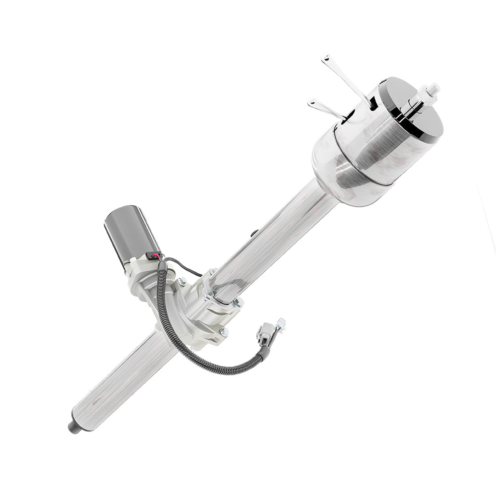 30" Roadster BellaTilt Microsteer Column - Paintable Finish - Clocked at 11 o'clock