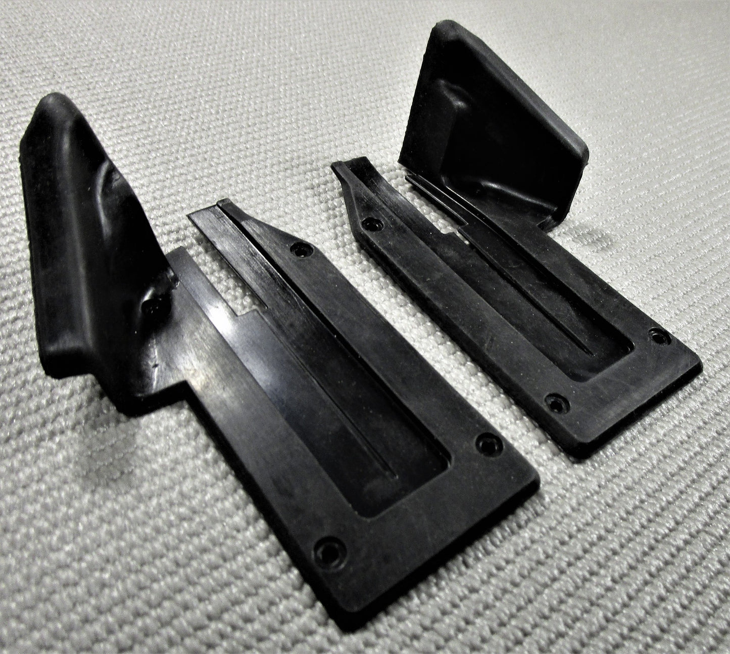 1967 1968 CHEVROLET IMPALA CUSTOM CAPRICE RUBBER REAR DOOR JAM WEATHER SEAL SET