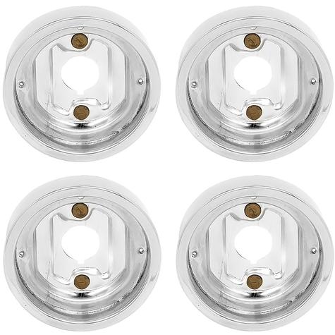 1960 Biscayne, Bel Air, Impala; Tail Lamp Base Set; 4-Pieces