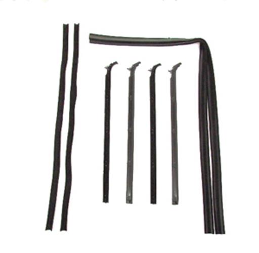 1980 - 1981 Plymouth - Trailduster - 2 Door Sport Utility Beltline Molding Kit