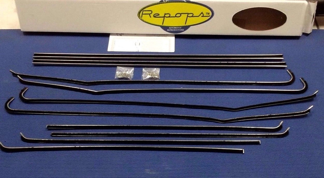 1955-1957 Chevy Weatherstrip Guide: Every Rubber Seal on a Tri-Five, by Body Style