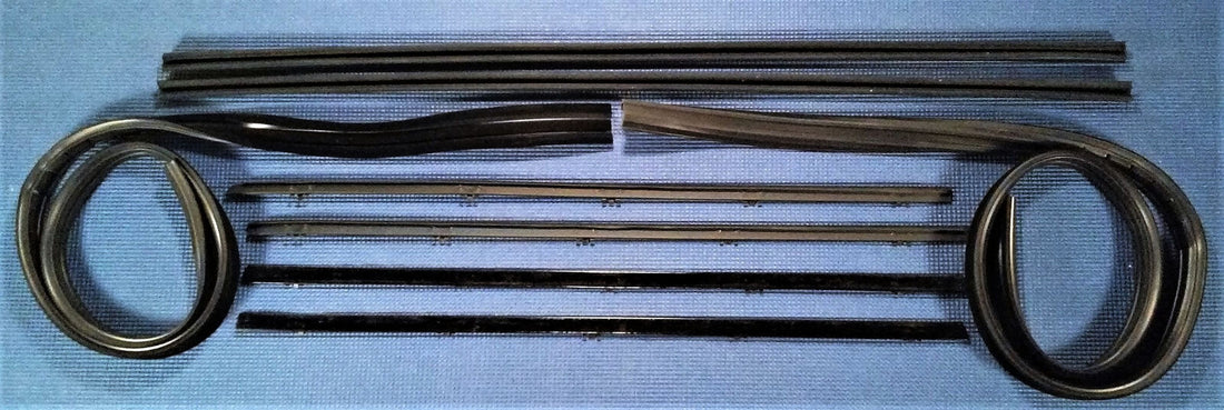 1967-1972 Chevy & GMC Truck Weatherstrip: Small Window or Large, Glue or Clip, Chrome or Stainless