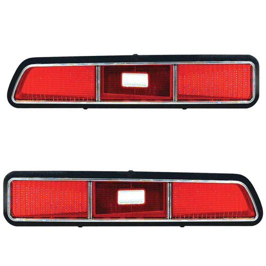 1969 Camaro Tail Lamps, Park Lamps & Side Markers: Rally Sport or Standard? Every Part by Number