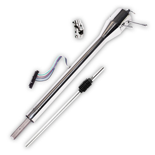 Flaming River Tilt Steering Column Buyer's Guide: Column Shift vs. Floor Shift, Key vs. Non-Key, and Length
