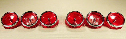 1965 Impala, Bel Air & Biscayne Tail Lamps: Count Your Lamps First — Every Lens, Housing, Bezel and Gasket by Part Number
