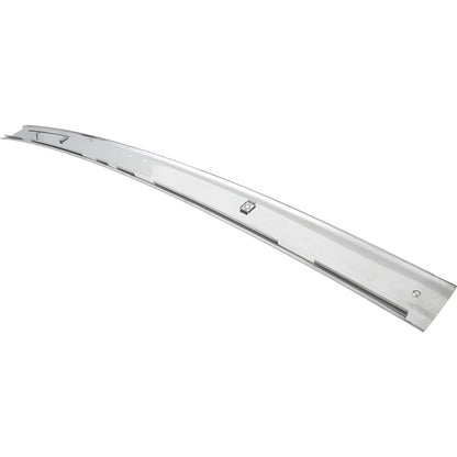03606A - 1964-67 Mustang; Convertible Inner Header Molding; Stainless Steel