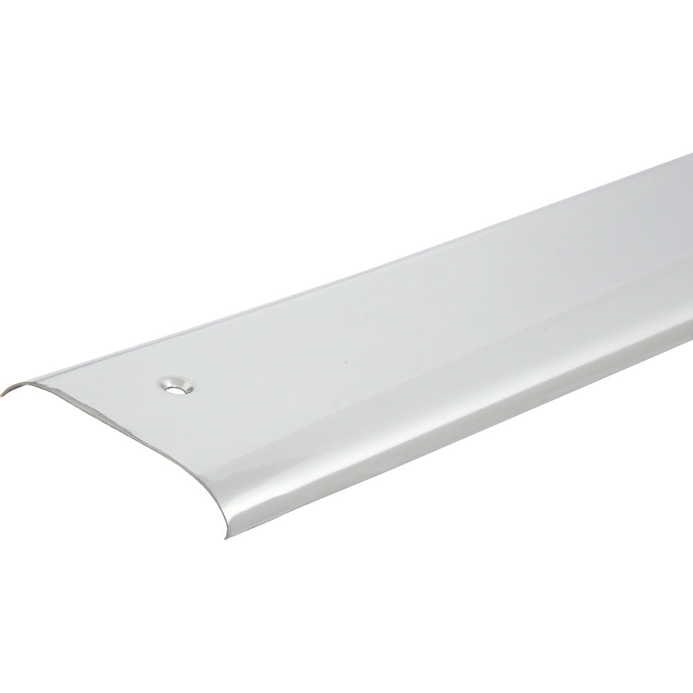03606A - 1964-67 Mustang; Convertible Inner Header Molding; Stainless Steel