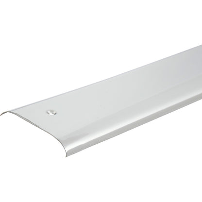 03606A - 1964-67 Mustang; Convertible Inner Header Molding; Stainless Steel