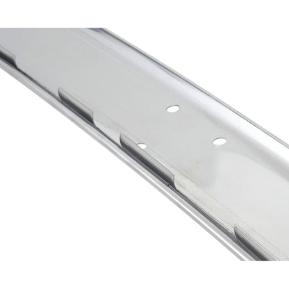 03606A - 1964-67 Mustang; Convertible Inner Header Molding; Stainless Steel