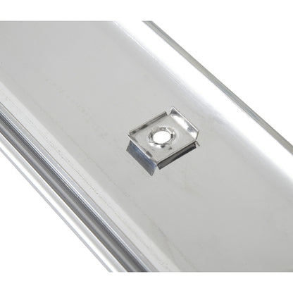 03606A - 1964-67 Mustang; Convertible Inner Header Molding; Stainless Steel