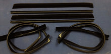 1994-2002 DODGE RAM PICKUP TRUCK FRONT DOOR WINDOW FELT AND RUN CHANNEL SEAL SET