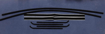 1960 - 1963 CHEVROLET GMC PICKUP TRUCK DOOR WINDOW FELT AND RUN CHANNEL SEAL SET