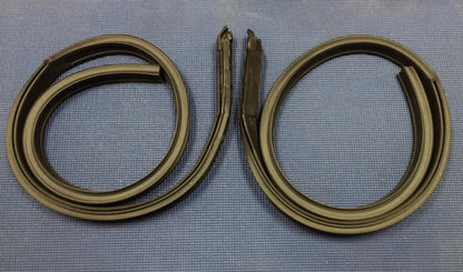 1963 1964 FORD GALAXIE FASTBACK 500 RUBBER ROOF RAIL SEAL GASKET SET