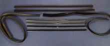 1967-1972 CHEVROLET P-UP TRUCK STAINLESS DOOR WINDOW FELT & RUN CHANNEL SEAL SET