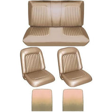 1964 Ford Falcon Futura Sprint Hardtop; Front Buckets & Rear Bench Seats Upholstery Set; Palomino