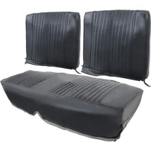 1965 Ford Falcon Futura Sedan; Front & Rear Bench Upholstery Set; Black
