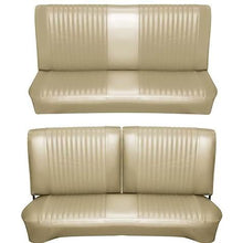 1965 Ford Falcon Futura Sedan; Front & Rear Bench Upholstery Set; Palomino