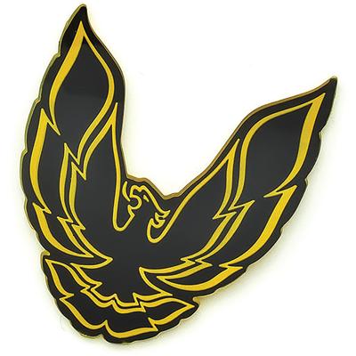 10034419 - 1985-90 Pontiac; Trans Am, Formula, SE; Rear Panel Bird Emblem; Gold; GM Licensed