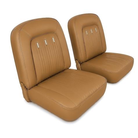 1966 Fairlane 500 Sports Coupe; Front Bucket Seat Upholstery; RH & LH; Palomino