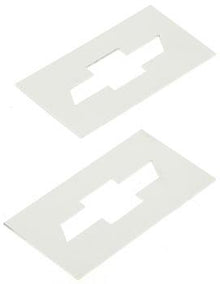 1968 Camaro Side Marker Custom Medallions with Bow Tie Cutout