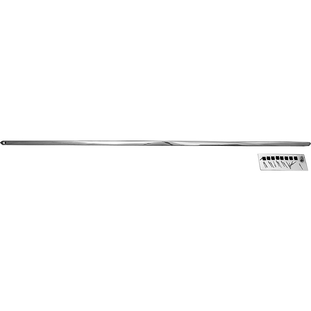 10176ER - 1969 Ford Mustang; Rocker Panel Molding; With Hardware; RH, Passenger Side