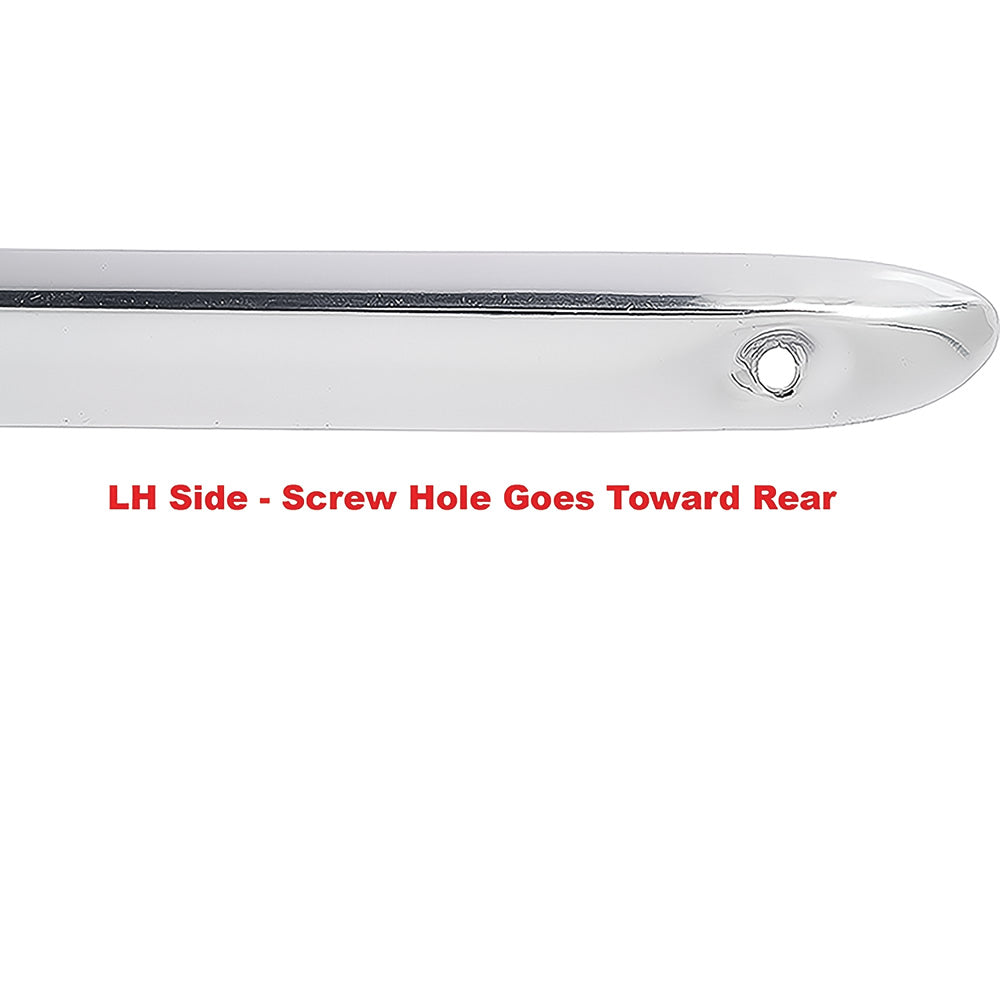 10176FR - 1969 Ford Mustang; Rocker Panel Molding; With Hardware; LH, Driver Side