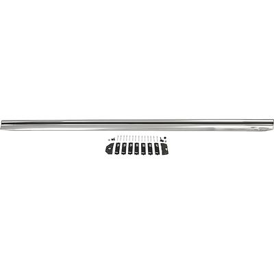 10176GR - 1971-73 Mustang; Rocker Panel Molding; With Hardware; RH, Passenger Side