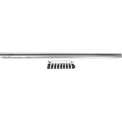 10176HR - 1971-73 Mustang; Rocker Panel Molding; With Hardware; LH, Driver Side