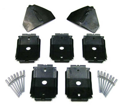 10182F - 1964-66 Mustang; Rocker Molding Installation Clip Set; Per Side