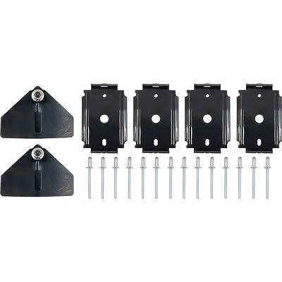 10182F - 1964-66 Mustang; Rocker Molding Installation Clip Set; Per Side