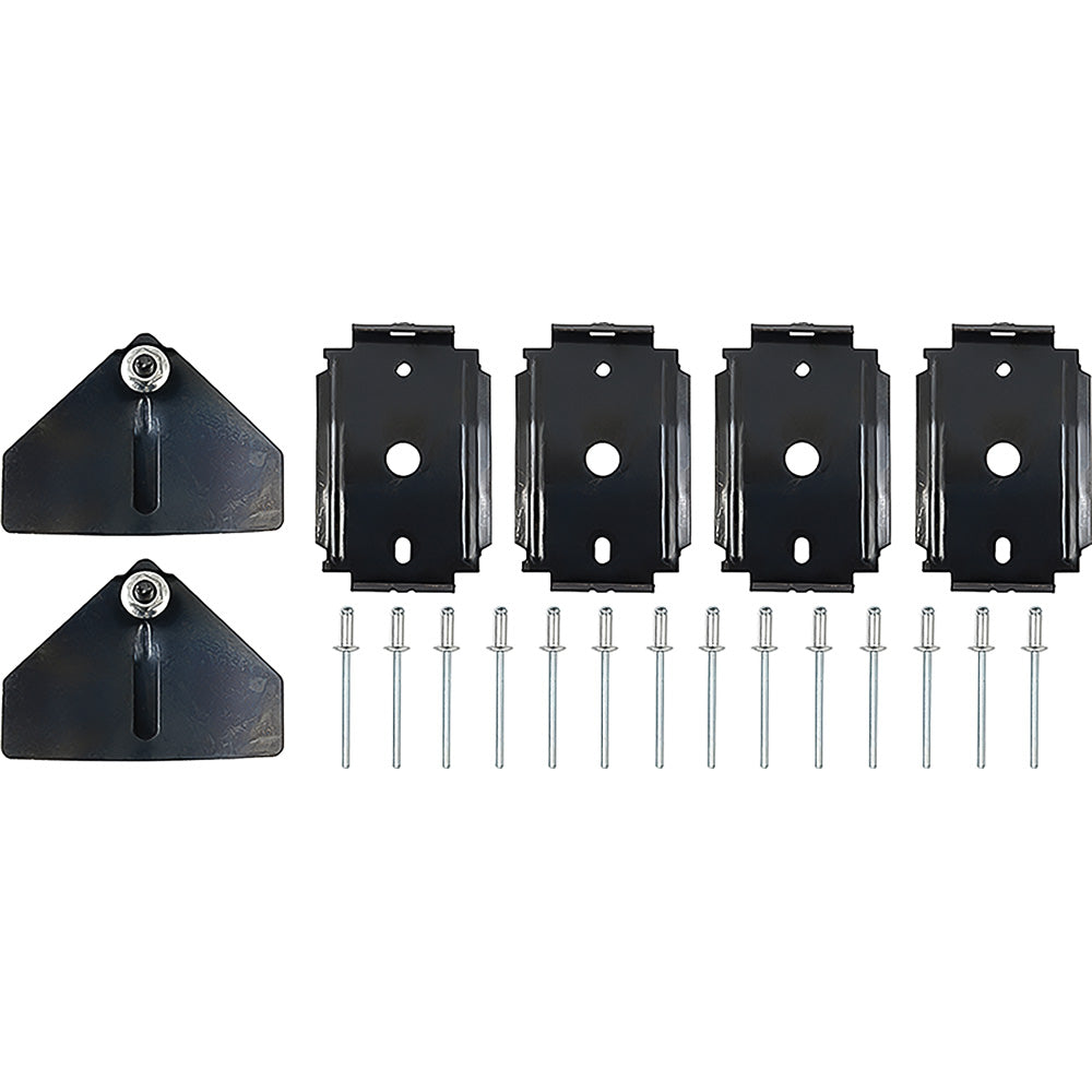 10182F - 1964-66 Mustang; Rocker Molding Installation Clip Set; Per Side
