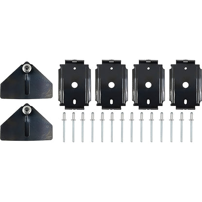 10182F - 1964-66 Mustang; Rocker Molding Installation Clip Set; Per Side
