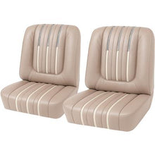 1963 Galaxie 500 XL Front Bucket Seat Upholstery; Champagne