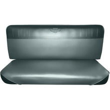 1965-66 Ford F-100 / F-250 Truck Custom / Standard Cab Pickup Truck Seat Upholstery; Gray / White