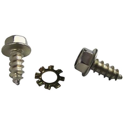 1965-67 Mustang, Falcon, F-100-F-350, 1966-67 Fairlane, Bronco, 1967 Cougar; Mounting Screw Kit; Voltage Regulator; 3 Pi