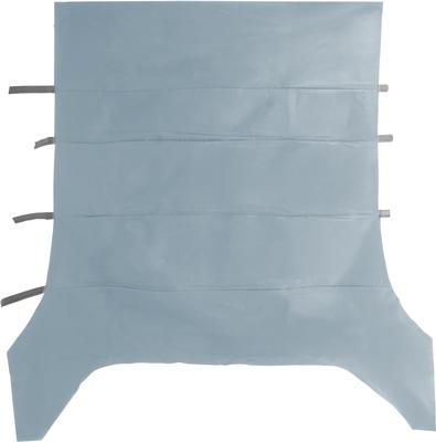 1960-65 Falcon 2-Door Sedan Headliner; Moonskin / Crater;;  Turquoise
