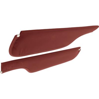 1970-71 Torino Hardtop / Ranchero Sunvisors; Red