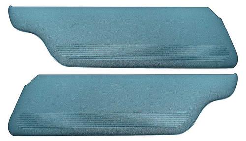 1960-65 Falcon/Comet; Sedan Only; Sunvisors; Moonskin / Crater;  Turquoise