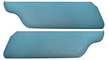 1960-65 Falcon/Comet; Sedan Only; Sunvisors; Moonskin / Crater;  Medium Blue