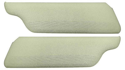 1960-65 Falcon/Comet; Sedan Only; Sunvisors; Moonskin / Crater; White