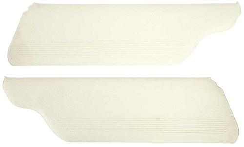 1960-65 Falcon/Comet; Sedan Only; Sunvisors; Moonskin / Crater; White