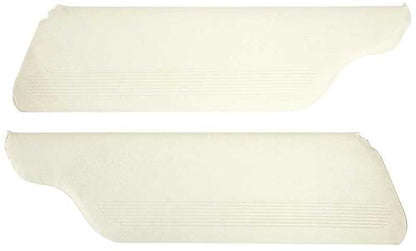 1960-65 Falcon/Comet; Sedan Only; Sunvisors; Moonskin / Crater; White