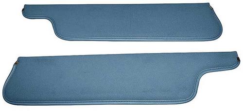 1973-79 Ford F-100 / F-250 / F-350 Pickup Truck Sunvisors; Light Blue