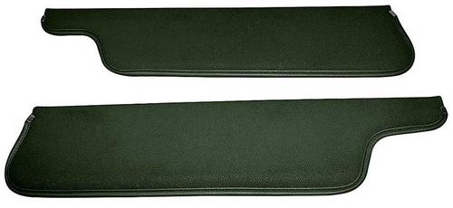 1973-79 Ford F-100 / F-250 / F-350 Pickup Truck Sunvisors; Dark Green