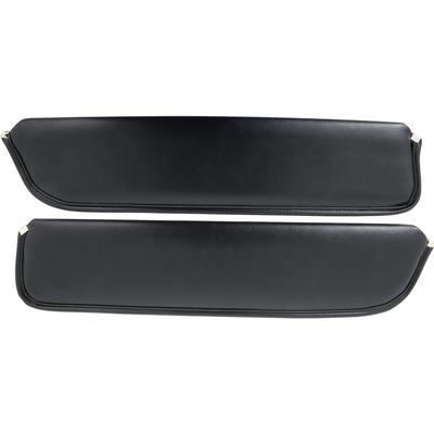 1967-77 Bronco; Interior Sunvisors; Black; Pair