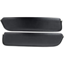 1967-77 Bronco; Interior Sunvisors; Black; Pair