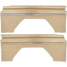 1966-76 Ford Bronco; Rear Quarter Panels; Sierra Vinyl; Parchment