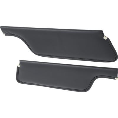 1969-70 Cougar Hardtop Sunvisors; Black