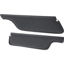 1969-70 Cougar Hardtop Sunvisors; Black